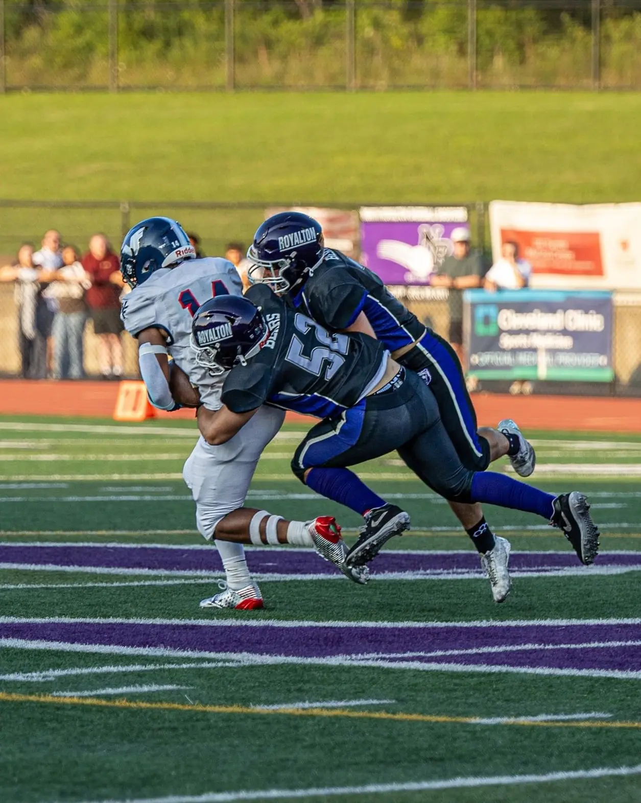 Football photo by Noah Engle