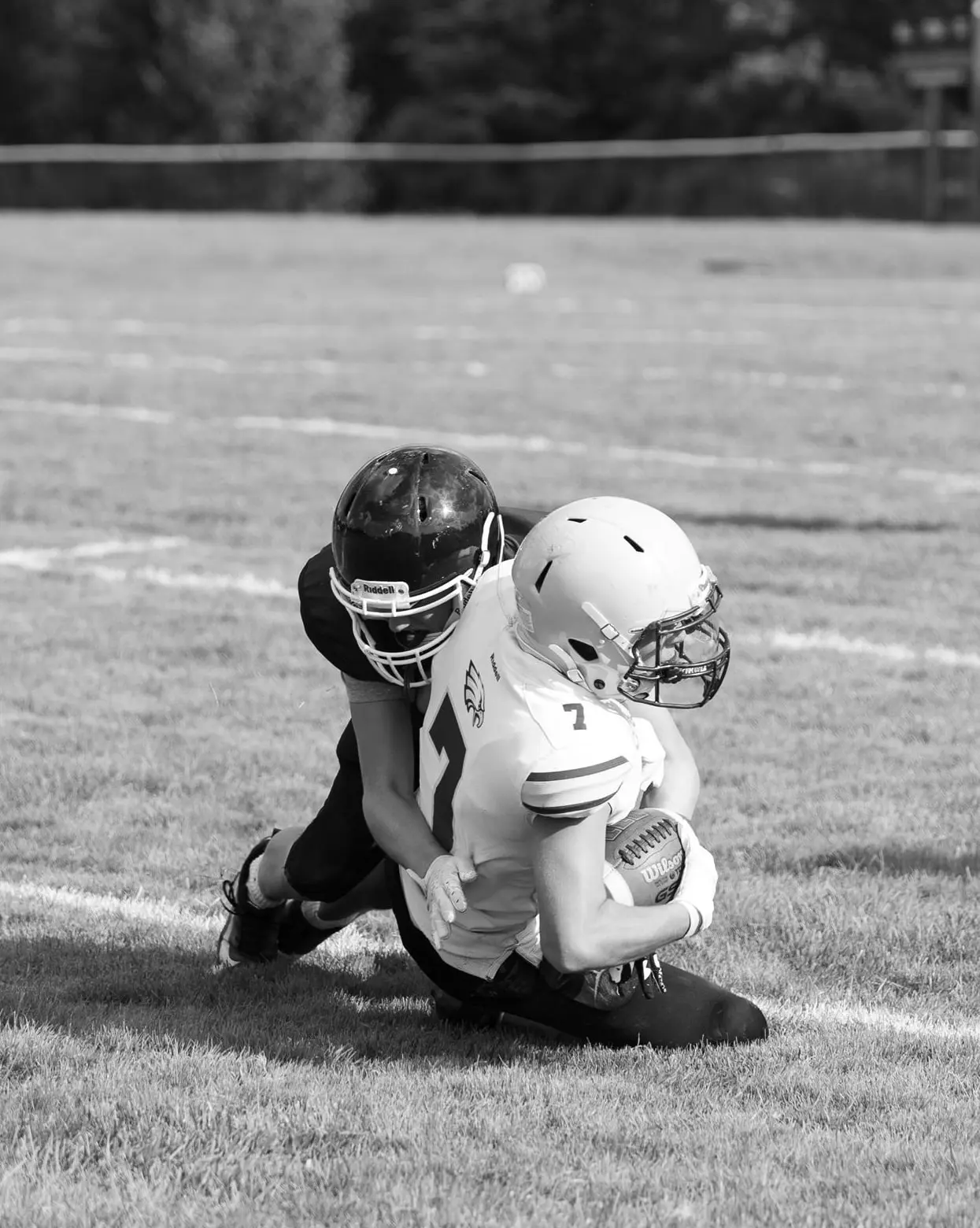 Football photo by Noah Engle