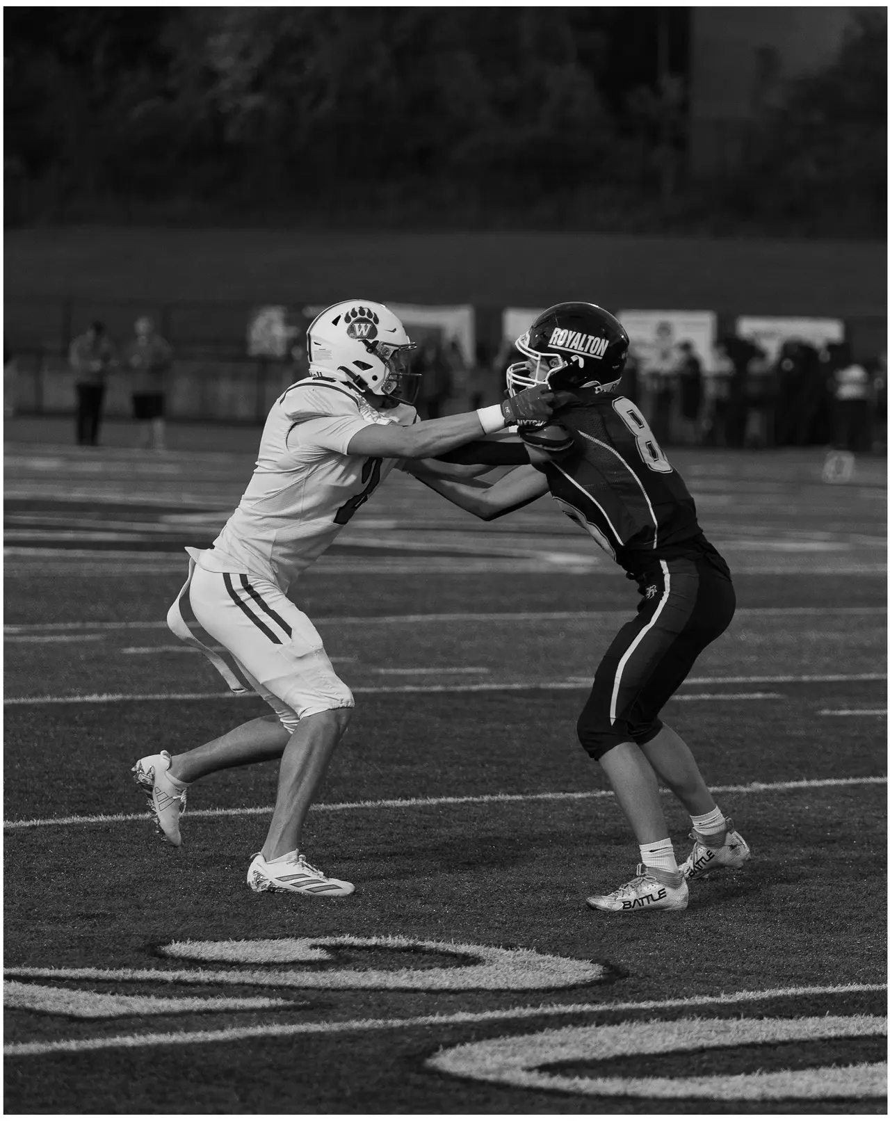 Football photo by Noah Engle