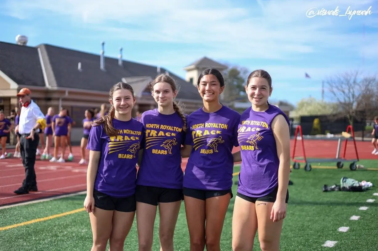 Track & field photo by Noah Engle