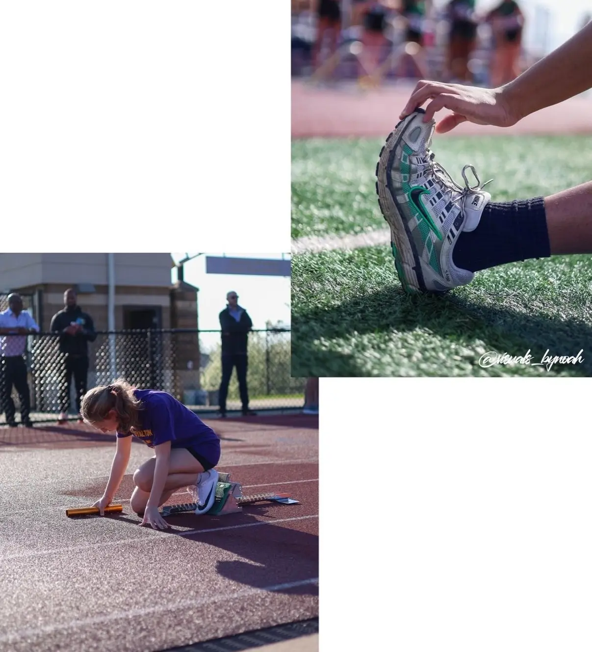 Track & field photo by Noah Engle